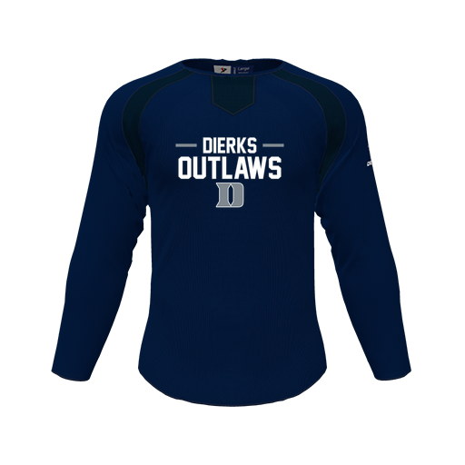 [CUS-DFW-PULL-FLC-CNK-LSL-NVY-YS-LOGO3] Pullover (Youth S, Navy, Logo 3)