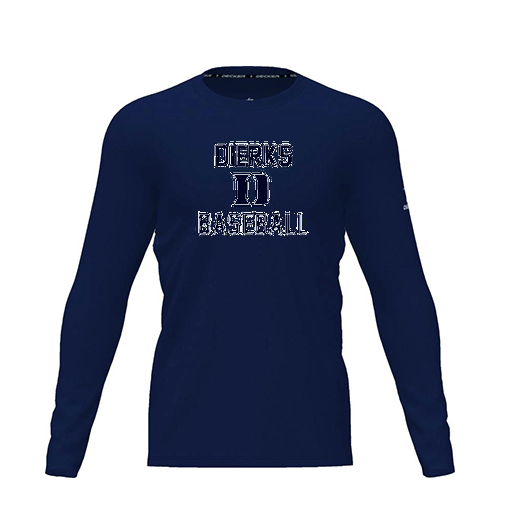 [FTLCDFNV-YXS-LOGO2] Dri Fit Performance T-Shirt (Youth XS, Navy, Logo 2, Long Sleeve)