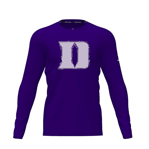 [FTLCDFPP-YXS-LOGO1] Dri Fit Performance T-Shirt (Youth XS, Purple, Logo 1, Long Sleeve)