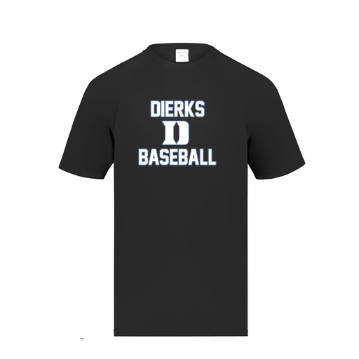 [2790.080.S-LOGO2] Men's Smooth Sport T-Shirt (Adult S, Black, Logo 2)
