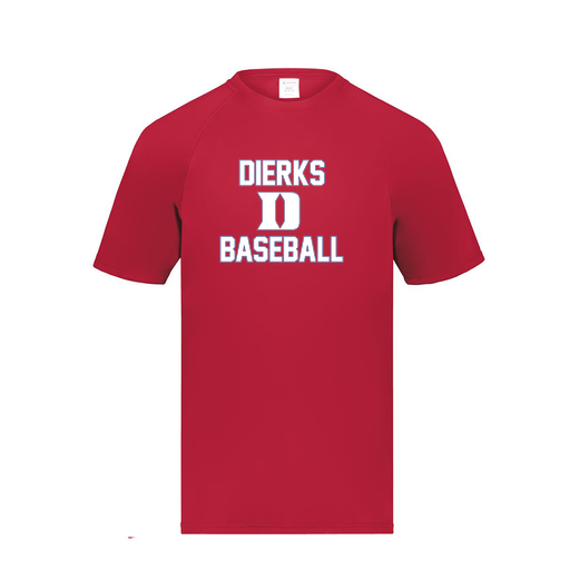 [2790.083.S-LOGO2] Men's Smooth Sport T-Shirt (Adult S, Red, Logo 2)
