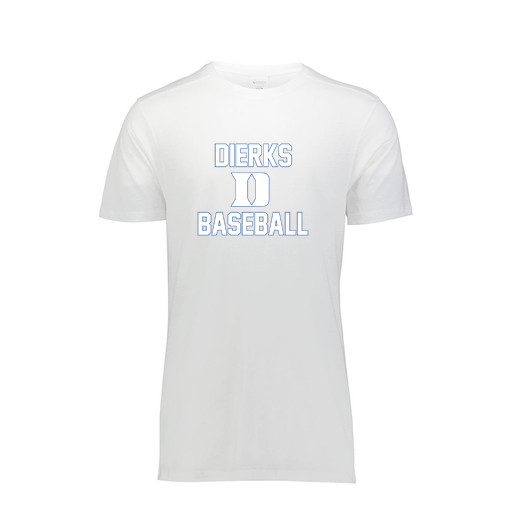 [FTSCUBWH-YS-LOGO2] Decker Youth Tri-Blend T-Shirt - Short Sleeve (Youth S, White, Logo 2)