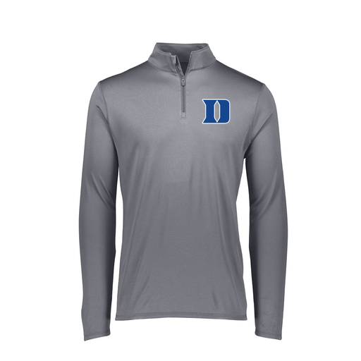 [2787.059.XS-LOGO1] Ladies Dri Fit 1/4 Zip Shirt (Female Adult XS, Gray, Logo 1)