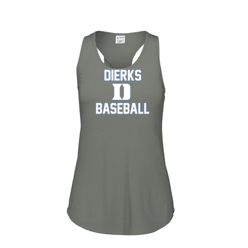 [3078.013.S-LOGO2] Ladies Tri Blend Tank Top (Female Adult S, Gray, Logo 2)