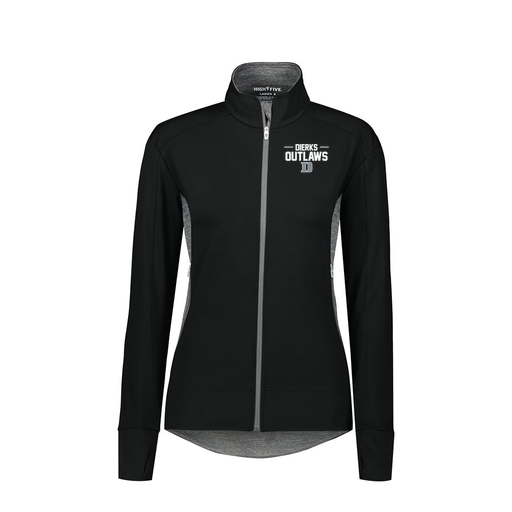 [371263.H70.S-LOGO3] Girls FreeForm Jacket (Female Youth S, Black, Logo 3)