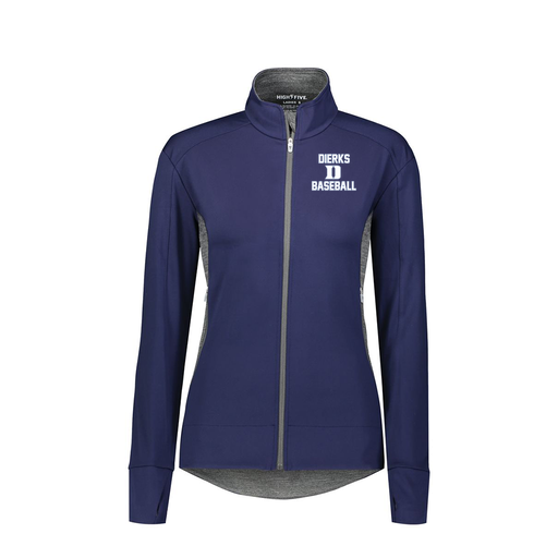 [371263.H71.S-LOGO2] Girls FreeForm Jacket (Female Youth S, Navy, Logo 2)