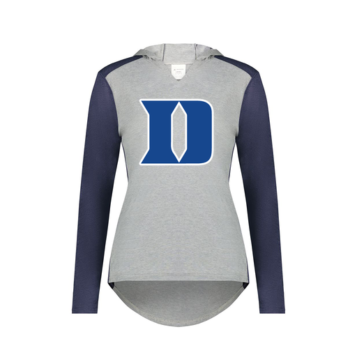 [6902.29V.XS-LOGO1] Ladies Vintage Hoodie (Female Adult XS, Navy, Logo 1)