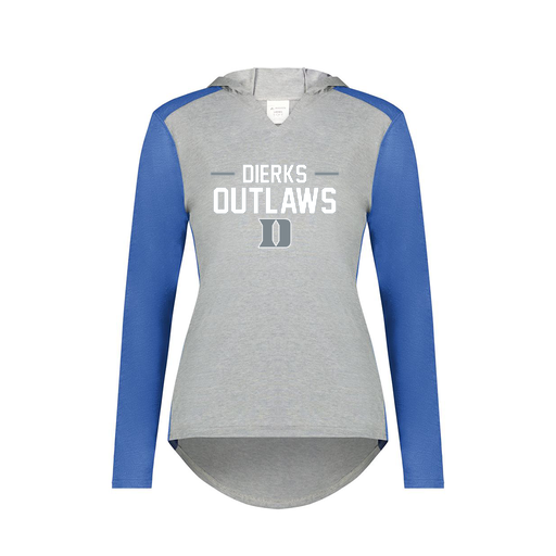 [6902.28V.XS-LOGO3] Ladies Vintage Hoodie (Female Adult XS, Royal, Logo 3)