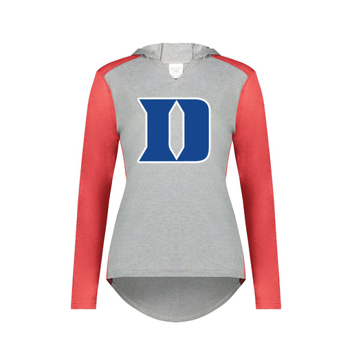 [6902.27V.XS-LOGO1] Ladies Vintage Hoodie (Female Adult XS, Red, Logo 1)