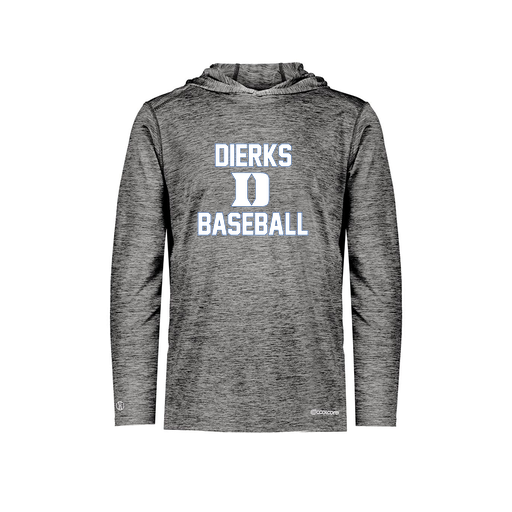 [FOLHCGBK-YS-LOGO2] Decker Youth Charge Hoodie (Youth S, Black, Logo 2)