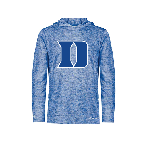 [FOLHCGRY-YS-LOGO1] Decker Youth Charge Hoodie (Youth S, Royal, Logo 1)