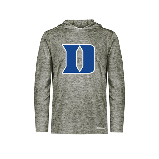 [FOLHCGGY-YS-LOGO1] Decker Youth Charge Hoodie (Youth S, Gray, Logo 1)