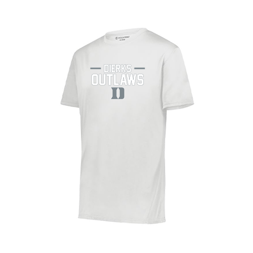 [222818.005.S-LOGO3] Men's Movement Dri Fit Shirt (Adult S, White, Logo 3)