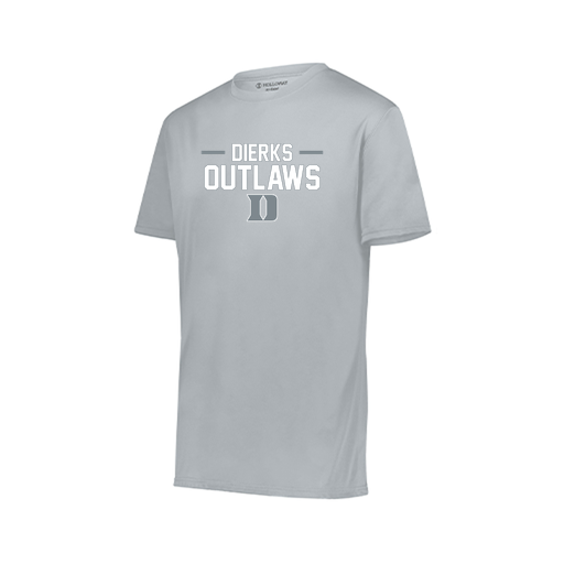 [222818.099.S-LOGO3] Men's Movement Dri Fit Shirt (Adult S, Silver, Logo 3)