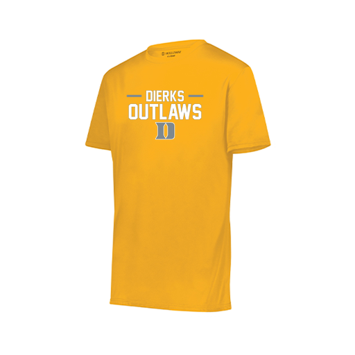 [222818.025.S-LOGO3] Men's Movement Dri Fit Shirt (Adult S, Athletic Gold, Logo 3)