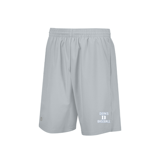 [229556.099.XS-LOGO2] Men's Weld Short (Adult XS, Silver, Logo 2)