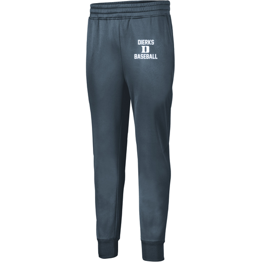 [5566.059.XS-LOGO2] Men's PERFORMANCE FLEECE JOGGER (Adult XS, Gray, Logo 2)