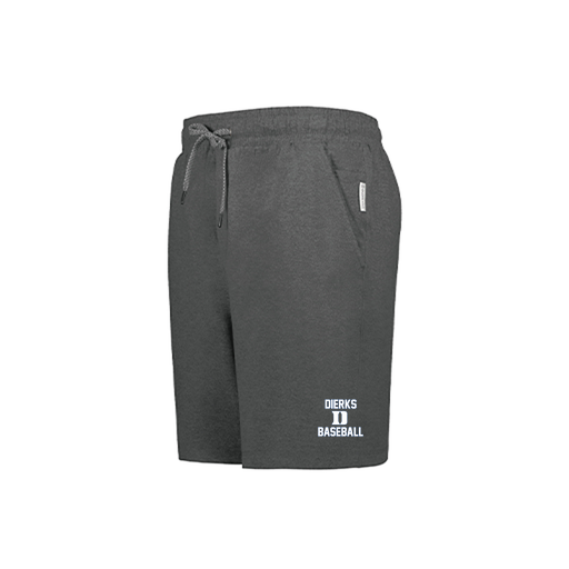 [223504.E83.XS-LOGO2] Men's Ventura Soft Knit Shorts (Adult XS, Gray, Logo 2)