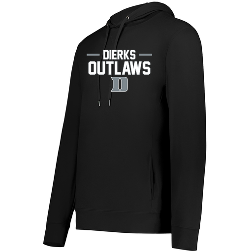 [222698.080.S-LOGO3] YOUTH VENTURA THIN KNIT HOODIE (Youth S, Black, Logo 3)