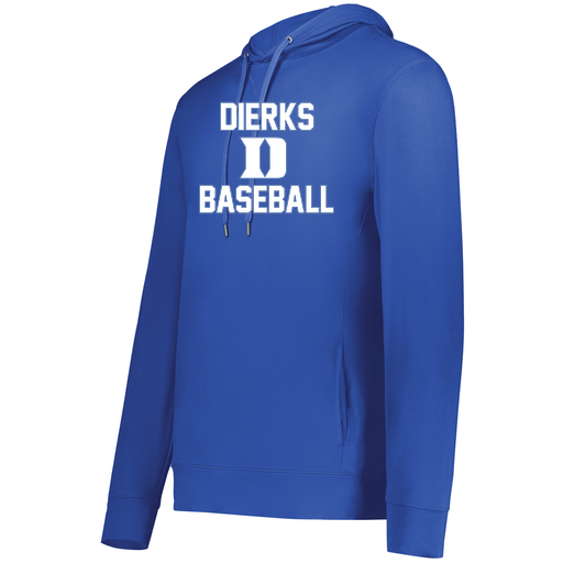 [222698.060.S-LOGO2] YOUTH VENTURA THIN KNIT HOODIE (Youth S, Royal, Logo 2)