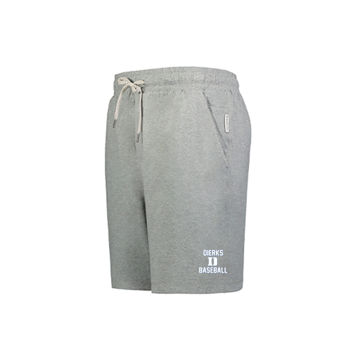 [223604.013.S-LOGO2] YOUTH Ventura Soft Knit SHORTS (Youth S, Silver, Logo 2)