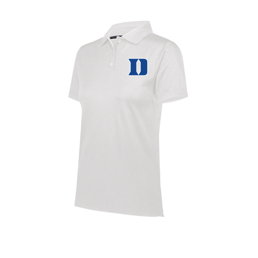 [222768.005.XS-LOGO1] Ladies Prism Polo (Female Adult XS, White, Logo 1)