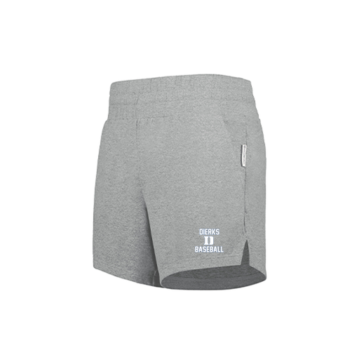 [223704.013.XS-LOGO2] LADIES VENTURA SOFT KNIT SHORTS (Female Adult XS, Silver, Logo 2)
