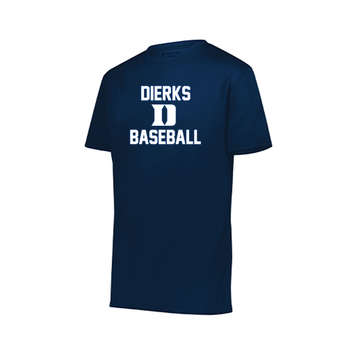 [222819.065.XXS-LOGO2] Youth Movement Dri Fit Shirt (Youth XXS, Navy, Logo 2)