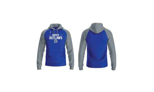 Dierks Athletics - Royal Long Sleeve Hoodie